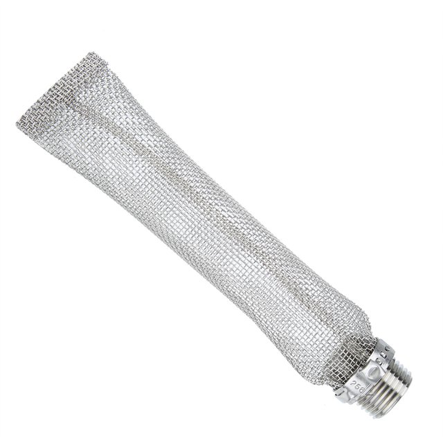 Filtro De Malla De Acero Inoxidable Para Hervidor De Cerveza Casera, Puré De Cepas De Lúpulo Y Sedimentos, Acero Inoxidable 304 De Larga Duración