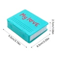 thumbnail image 3 of EQWLJWE Household Essentials Tools Home Improvement, My Love Mini Photo Album Folding Photo Storage Box Portable Photo Organizer for 3 Inch Photos, 3 of 6