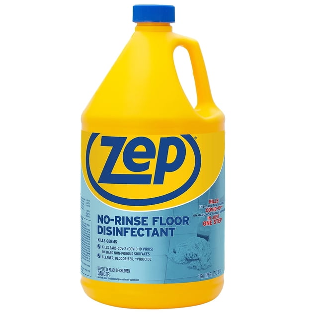 Desinfectante para suelos Zep ZUNRS128 No Rinse Blue 3,78 L