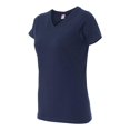 thumbnail image 3 of Ladies' V-Neck Fine Jersey T-Shirt, 3 of 4