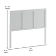 thumbnail image 4 of Flash Furniture Oliver Full Size Wooden Four Panel Adjustable Headboard 56"W x 0.75"D x 41" - 51"H, 4 of 9