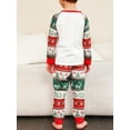thumbnail image 3 of DuAnyozu Matching Family Pajamas Sets Christmas PJ's Jammies Matching Holiday Organic Cotton Pajamas Sleepwear for Family, 3 of 5