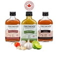 thumbnail image 4 of Firecracker Pepper Sauce The Trinity Trio - 3 Pack Set - Includes Authentic Trinidadian 200ml,  Lime & Garlic 200ml, Bazodee  200ml, 4 of 13