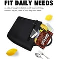 thumbnail image 5 of Aosbos Reusable Lunch Bags for Women Insulated Lunch Tote Thermal Leakproof Cooler Bag Black, 5 of 7