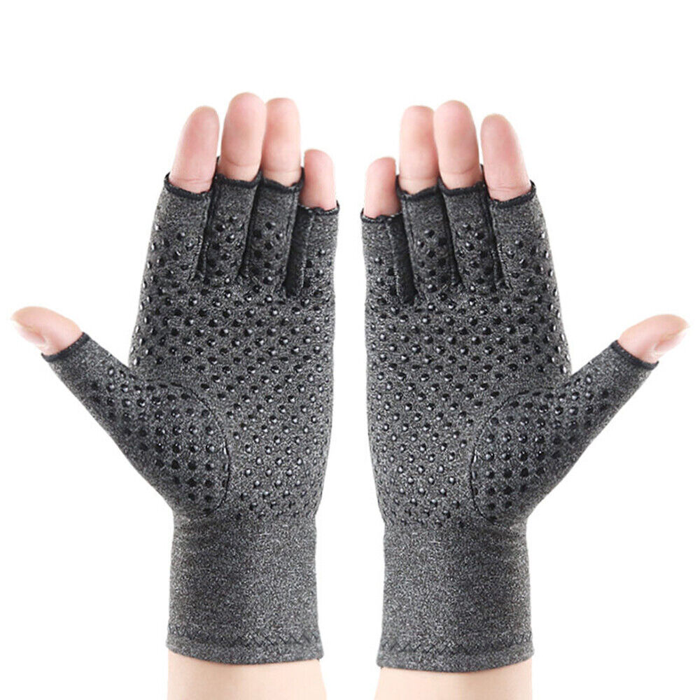 Fingerless Compression Gloves Arthritis Hand Pain Relief Brace Wrist
