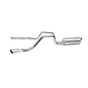 Cat-Back Dual Split Exhaust System, Stainless Fits select: 2004 ,2005-2008 FORD F150