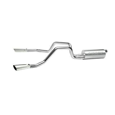 Cat-Back Dual Split Exhaust System, Aluminized Fits select: 1998-2000,2003 CHEVROLET S TRUCK S10