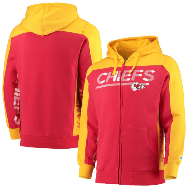 Kansas City Chiefs Hands High Warrior Hooded Full-Zip ...