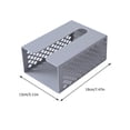 thumbnail image 3 of 1 unidad sin perforar caja de pañuelos inodoro cocina caja de pañuelos servilletero colgante, 3 of 7