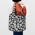 thumbnail image 6 of General Daisies Pattern Daisy Canvas Shoulder Bag for Commuting, 6 of 7