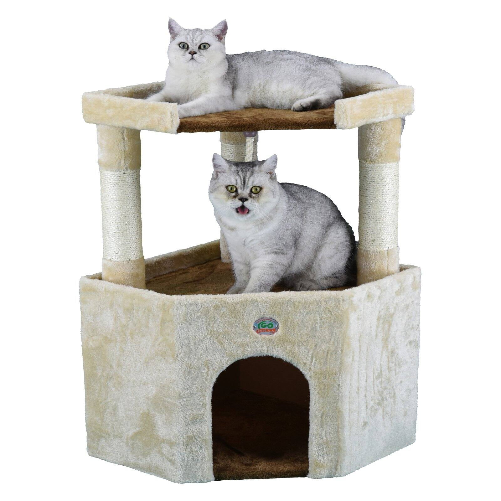 corner cat tower