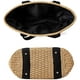 thumbnail image 5 of Bolsos de paja para mujer, bolso de mano grande para playa de verano, bolso de hombro tipo bandolera tejido a mano MFZFUKR WMZL-1658-1, 5 of 6
