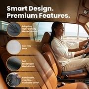 Everlasting Comfort Memory Foam Seat Cushion for Office Chairs and Car Seats