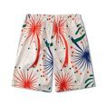 thumbnail image 4 of Camisa hawaiana de manga corta con cuello levantado para playa para hombre, camisas informales de verano estampadas, traje Pompotops oipoqjl35304, 4 of 8