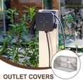 thumbnail image 3 of HAMPPLIES Weatherproof Outdoor Electrical Outlet Cover for Receptacle and EV Charger, 3 of 8
