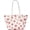 Fresh Peach Multi, variant on Women's Saffiano PVC Becca Top Zip Tote (Black Multi)