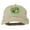Khaki, variant on St Patrick's Day Crest Embroidered Washed Cap - Navy OSFM