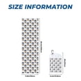 thumbnail image 3 of Lsque Coffee To Go Pattern Printed Cooling Towel (40"x 12"), Ice Towel, Microfiber, Soft Breathable Chilly Towel for Yoga, Sport, Gym, Workout, Fitness, Running, 3 of 9