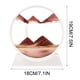 thumbnail image 3 of RKSTN Quicksand painting Moving Sand Art Picture Round Glass 7inch Hourglass Natural Flowing Sand Picture Moving Grit Hourglass 50ml, 3 of 4