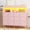 Pink, variant on Dresser for Bedroom with 6 Drawers, Baby Changing Table Dresser with Changing Pad, LED Lights & Charging Station, Baby Changing Station with Changing Table Top