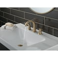 thumbnail image 3 of Delta Lahara Two-Handle Widespread Bathroom Faucet - 3538-CZMPU-DST - Champagne Bronze, 3 of 5