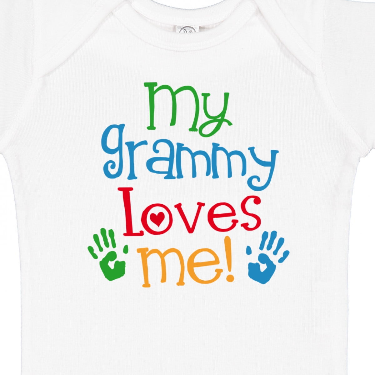 Inktastic My Grammy Loves Me Boys or Girls Baby Bodysuit
