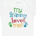 thumbnail image 4 of Inktastic My Grammy Loves Me Boys or Girls Baby Bodysuit, 4 of 5