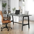 thumbnail image 2 of Flash Furniture 60" x 30" Double Sided Laminate Rectangular Conference Room Table, Gray Oak, 2 of 12