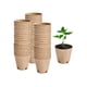 thumbnail image 1 of Paquete de 60 macetas de turba para plántulas, semillas biodegradables de 3,15 pulgadas, macetas de vivero para plantas vegetales, 1 of 4