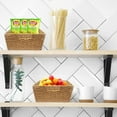 thumbnail image 6 of KOVOT Storage Woven Baskets Wicker Storage Wicker Storage Baskets with Built-in Carry Handles | Laundry Storage Pantry Bin - 9"L x 8"W x 4"H, 6 of 8