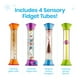 thumbnail image 2 of Juguetes relajantes hand2mind de Sensory Fidget Tubes para niños (juego de 4), 2 of 9