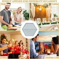 thumbnail image 5 of 4 household silicone anti-scalding placemats, thickened high-temperature bowl mats and coasters. - blue, 5 of 5