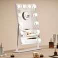 thumbnail image 2 of VEVOR Hollywood Vanity Makeup Mirror with Lights – 5X Magnification, 16.1'' x 11.8'' for Professional Glamour, 2 of 12