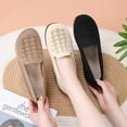 thumbnail image 5 of Women's Wide Toe Box Flats Shoes Knit Ballet Flat Slip-on Dress Walking Comfort Shoes, 5 of 5