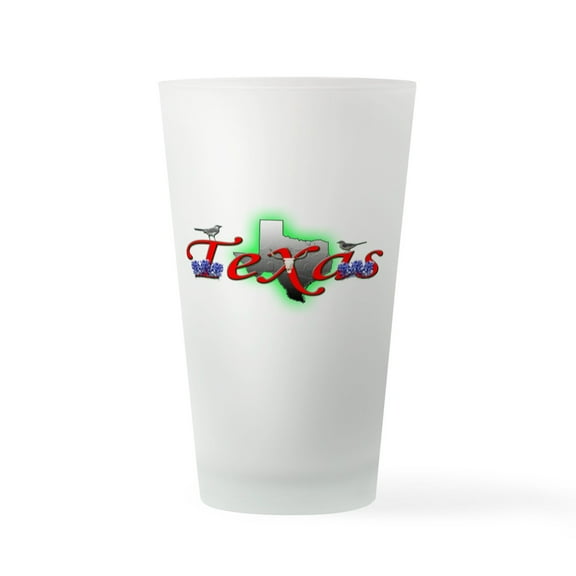 CafePress - Texas Pint Glass - Pint Glass, Drinking Glass, 16 oz. CafePress