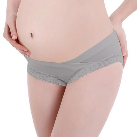 

Cotton Maternity Panties for Pregnant Women Low Waist Briefs Lace Seamless Belly Support Panties Maternity Briefs Pregnancy Underwear