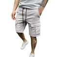 thumbnail image 1 of zuwimk Mens Shorts,Men's Force Relaxed Fit Ripstop Cargo Work Short Gray,3XL, 1 of 5