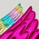 thumbnail image 4 of Cateissary Lovely Fairy Wing Butterfly Wing Prop Carnival for Costume Kits de decoración para fiestas Rosa roja 43cm, 4 of 6