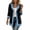 Black, variant on Jewelreauty Womens Suit Jacket Blazer Jean Denim Coat Patchwork Colorblock Button-Up Casual Trendy Outerwear (XL, Red)