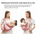 thumbnail image 4 of Rebozo Porta Bebé YDGAKN Rosa Ajustable y Transpirable, 4 of 7