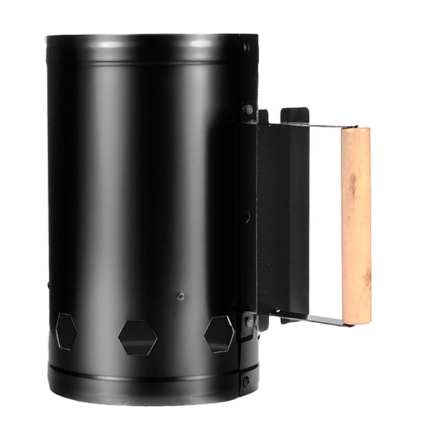 Encendedor de chimenea para parrilla, encendedor de chimenea de carbón, encendedor de fuego de calor, encendedor de chimenea de carbón elaborado con cuidado Jadeshay A
