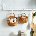 thumbnail image 4 of unbranded 2Ud Canasta Colgante Para Pared Cesta Multiusos Para Cocina Y Jardín En Color Marrón Claro, 4 of 8