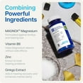 thumbnail image 5 of Magnox AudioGuard Magnesium Supplements Zinc B6 Tinnitus Relief for Ringing Ears Supplement Capsules 60 Ct, 5 of 6