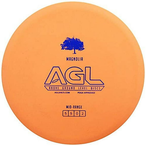 Above Ground Level Woodland Magnolia Midrange Golf Disc - 173-176g