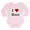 Petal Pink, variant on CafePress - I Love Omi Body Suit - Long Sleeve Cotton Baby Bodysuit