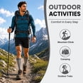 thumbnail image 4 of 4 Packs Merino Wool Thermal Boot Socks for Hiking, Trail, Hunting, Winter gray, 4 of 7