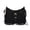 Black, variant on Luvior Women’s Vintage Motorcycle Fringe Buckle Crossbody Bag – Faux Leather Shoulder Purse with Adjustable Strap for Commuting and Casual Outings Brown