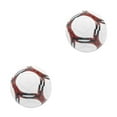 thumbnail image 2 of Thinsony Ballon de Soccer Officiel Portable - Grand Gamme d'Applications pour Jeux Ballon PVC Largement Utilisé Officiel le Plus Récent Soccer Épais Blanc type 4 2Ensemble, 2 of 6