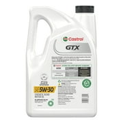 Castrol GTX 5W-30 Synthetic Blend Motor Oil, 5 Quarts