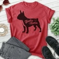 thumbnail image 2 of Bostie Mama T-shirt, Unisex Women's Shirt, Boston Terrier Owner, Best Dog Mom Gift, Heather Red, XX-Large, 2 of 6